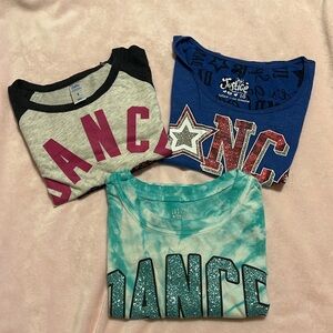 Justice Dance Tops Size 8/10